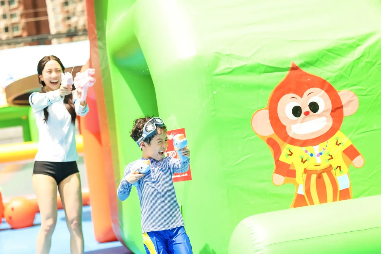【Klook独家】香港Kiztopia门票 - 沙田新城市广场Chill Park<弹弹「夏」消暑派对>